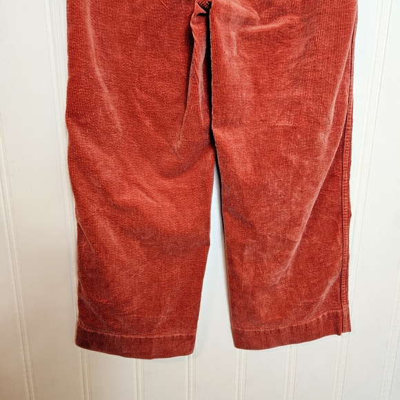 Madewell Corduroy Pants Womens Size 27 Slim Emmett Wide-Leg Cords - Picture 9 of 16